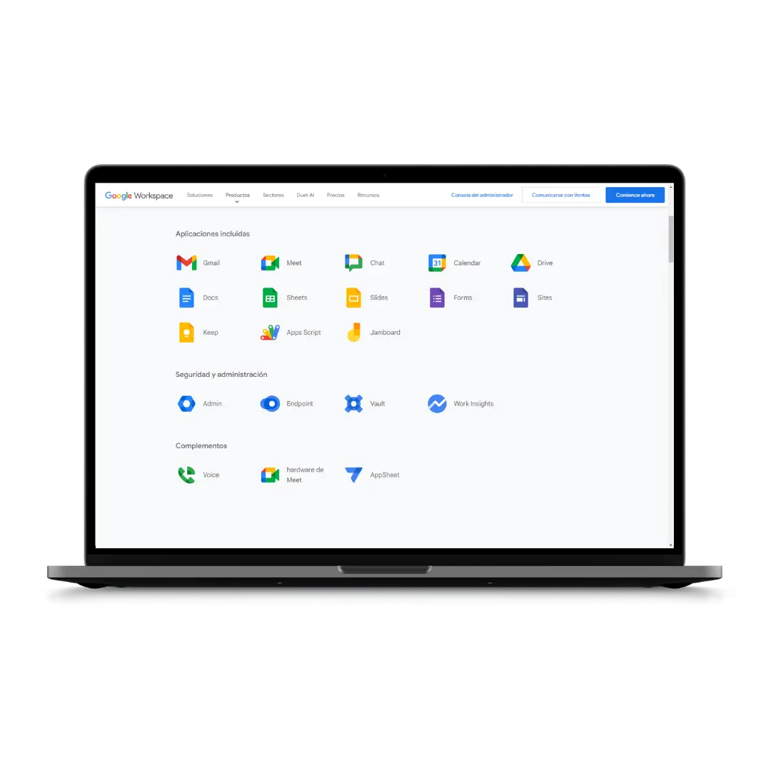 Expande tu empresa con Google